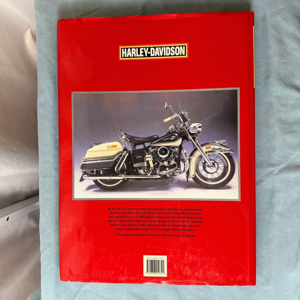 Harley-Davidson Factory & Custom Dream Machines Jim Lensveld 1993 HC Photo Book - Picture 9 of 9